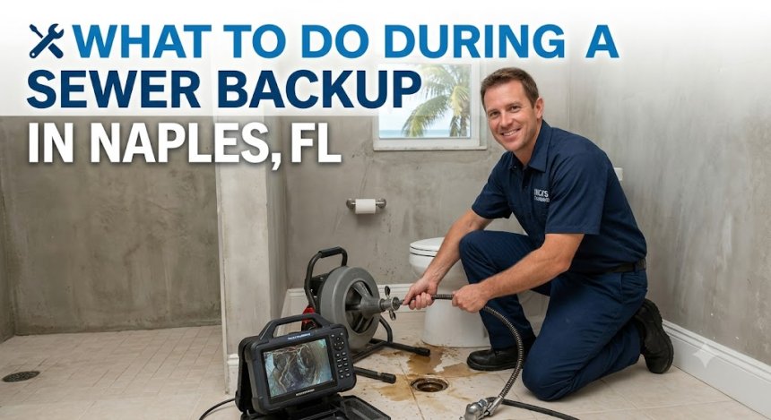 What to Do During a Sewer Backup in Naples, FL