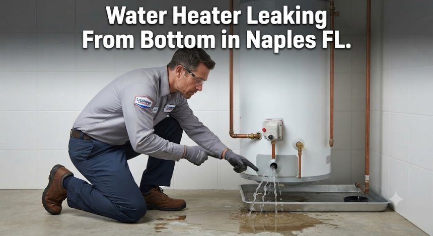 Water Heater Leaking From Bottom in Naples FL
