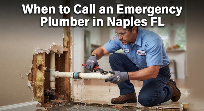 When to Call an Emergency Plumber in Naples FL